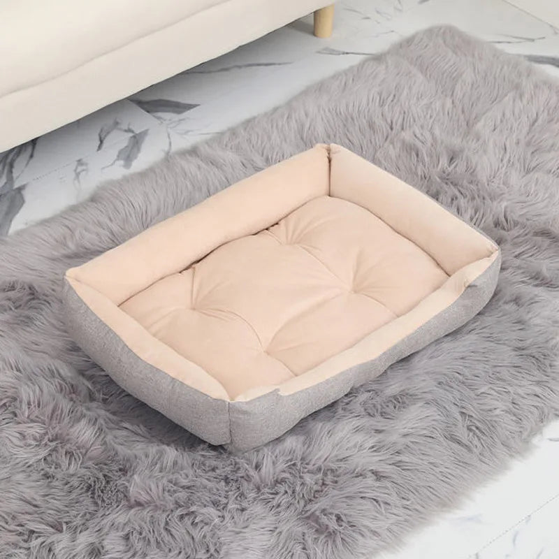 Small Dog House Kennel Pet Nest Four Seasons Washable Teddy Bear