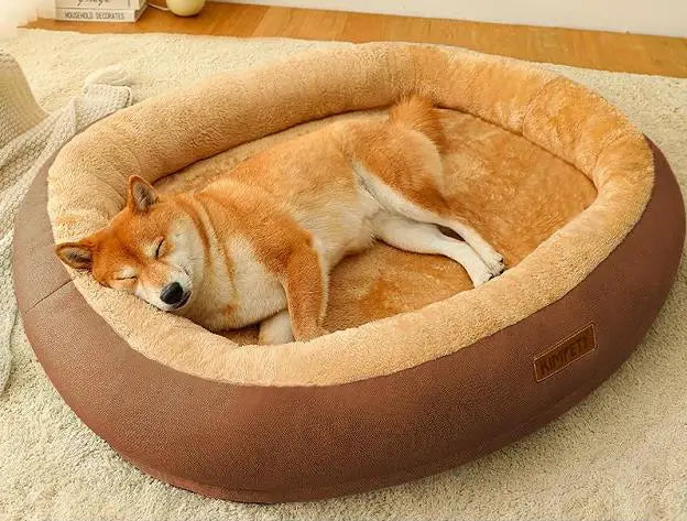 Small Dog House Kennel Pet Nest Four Seasons Washable Teddy Bear