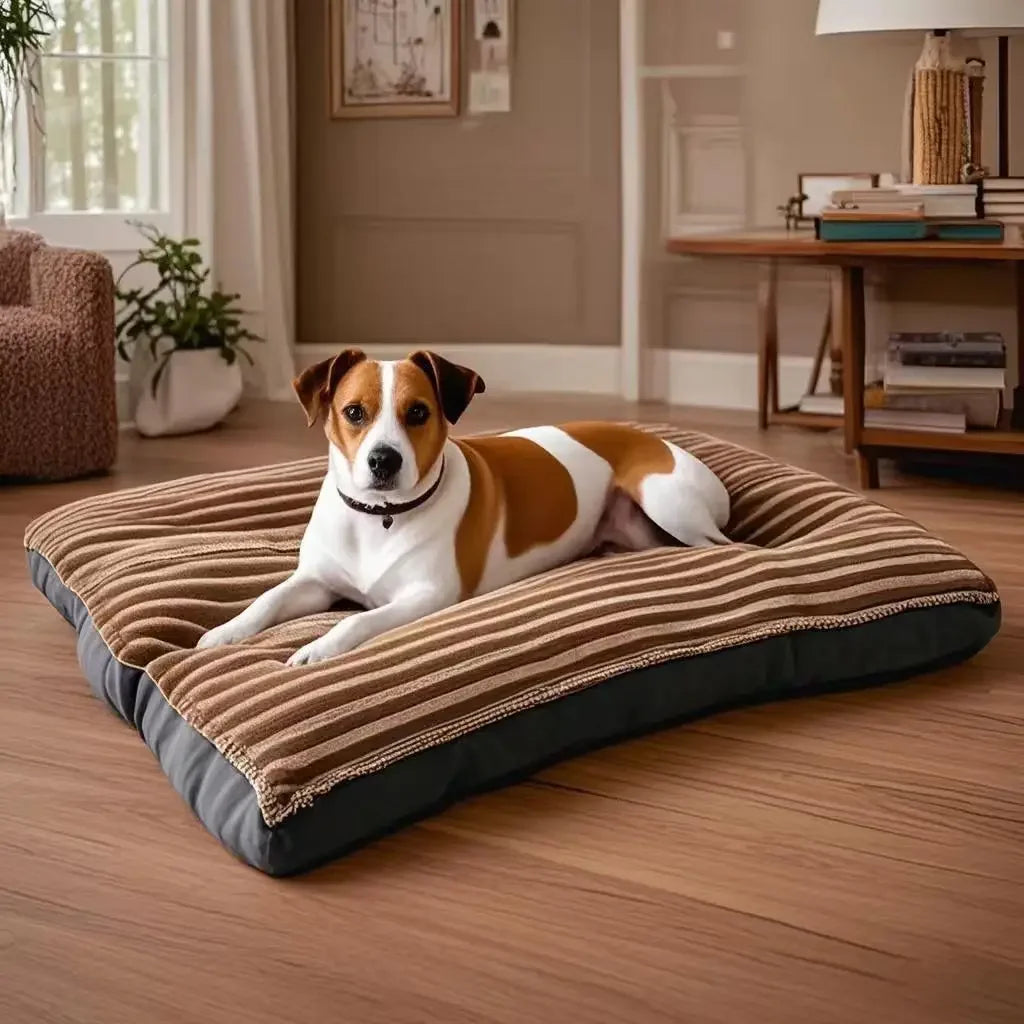 Dogs Sleeping Beds Soft Fleece Pet Blanket Detachable Cat Puppy