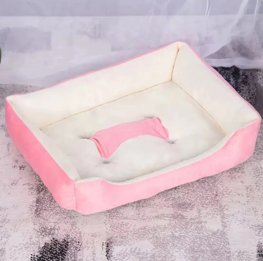 Small Dog House Kennel Pet Nest Four Seasons Washable Teddy Bear