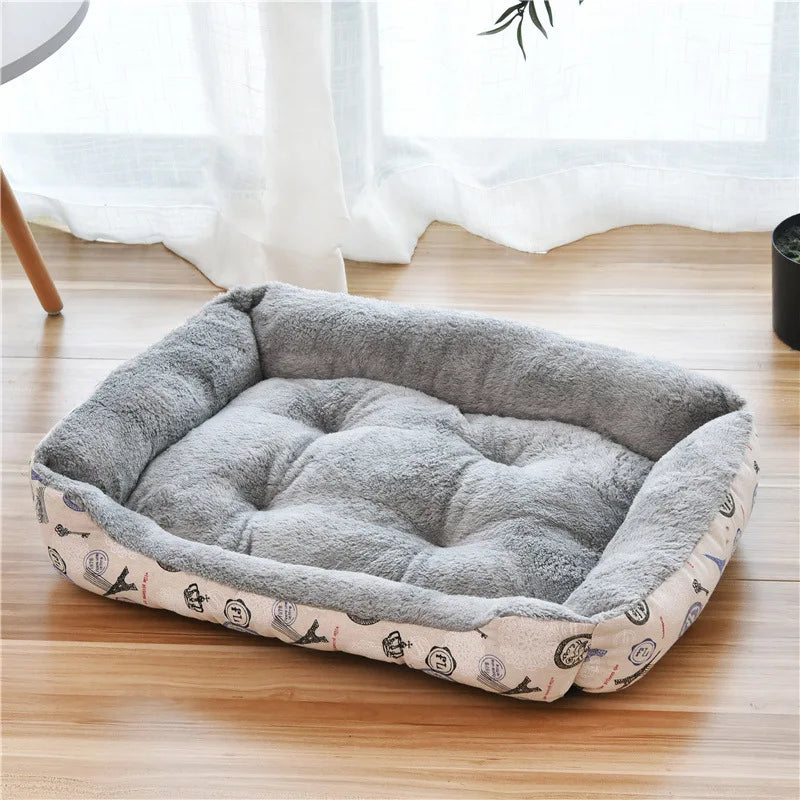 Small Dog House Kennel Pet Nest Four Seasons Washable Teddy Bear