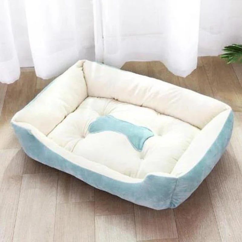 Small Dog House Kennel Pet Nest Four Seasons Washable Teddy Bear