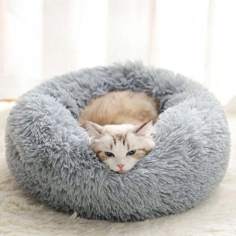 Home Plush Pet Nest Winter Cat Nest Dog Nest Warm Detachable and