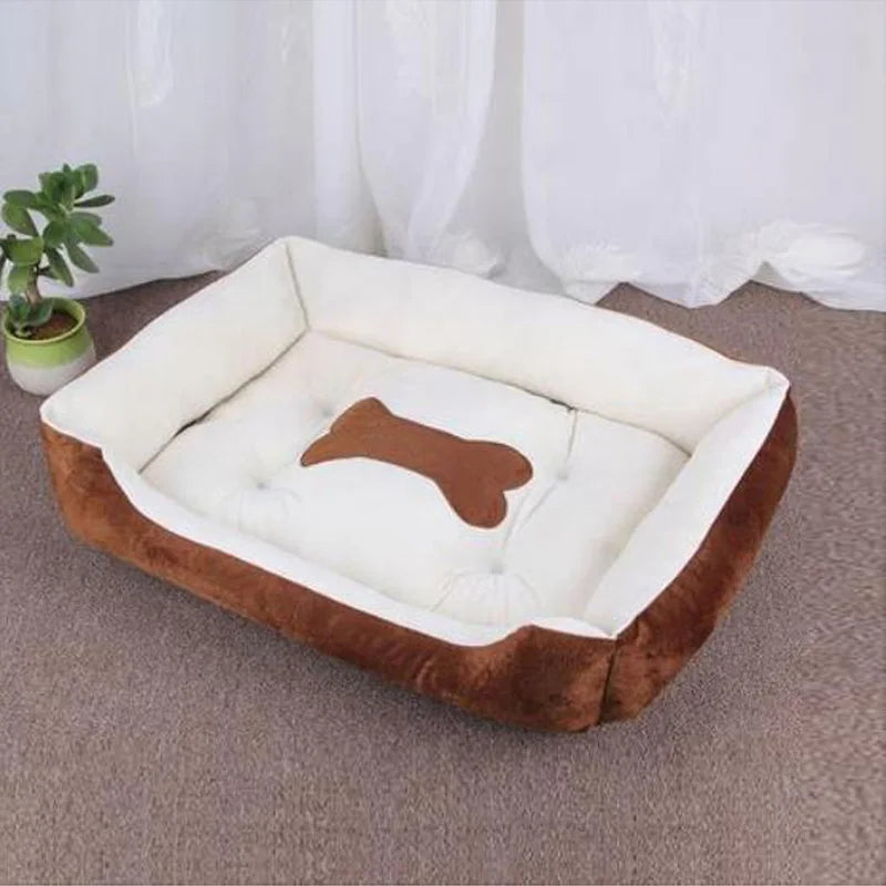 Small Dog House Kennel Pet Nest Four Seasons Washable Teddy Bear