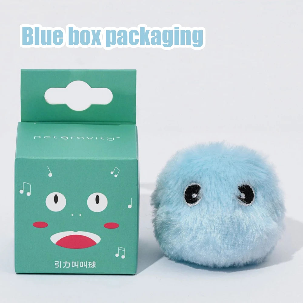 1/3Pcs Interactive Ball Smart Cat Dog Toys Plush Electric Catnip