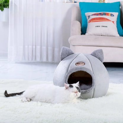 Winter Warm And Cold Proof Cat Bed Cozy Cat Cave Bed Cat T