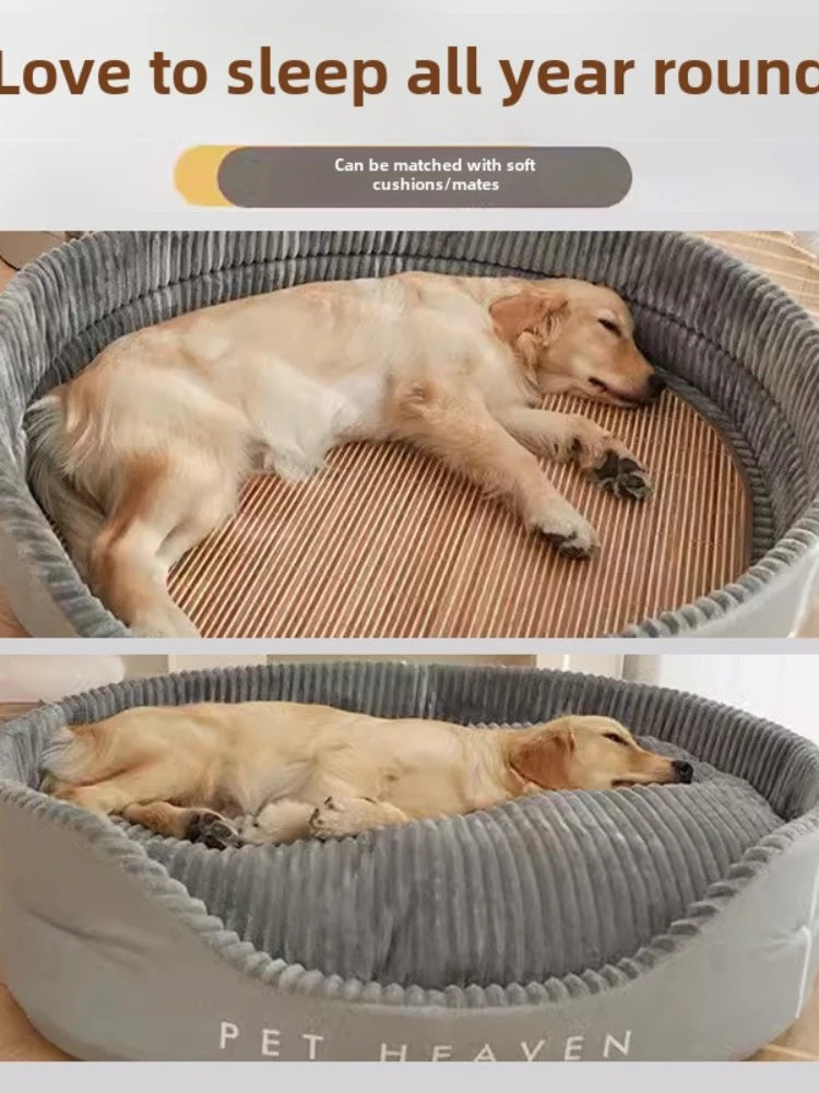 Fluffy Dog Bed Large Pet Products Dogs Beds Small Sofa Baskets Pets