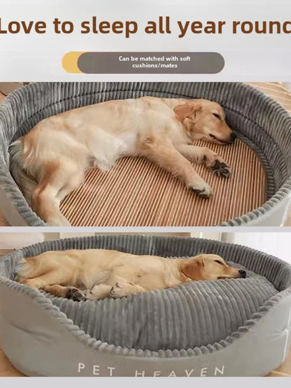 Fluffy Dog Bed Large Pet Products Dogs Beds Small Sofa Baskets Pets