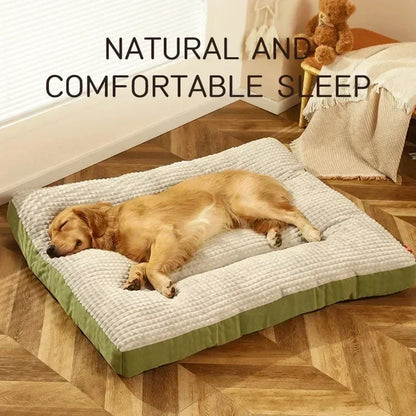 Dogs Sleeping Beds Soft Fleece Pet Blanket Detachable Cat Puppy