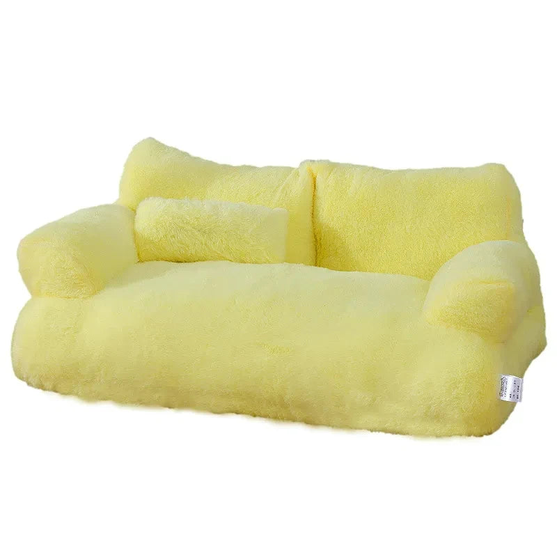 Luxury Cat Bed Sofa Winter Warm Cat Nest Pet Bed for Small Medium
