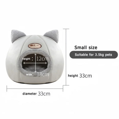 Winter Warm And Cold Proof Cat Bed Cozy Cat Cave Bed Cat T