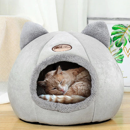 Bed Cats Winter Warm And Cold Proof Pet Home Nest Cat Accessories