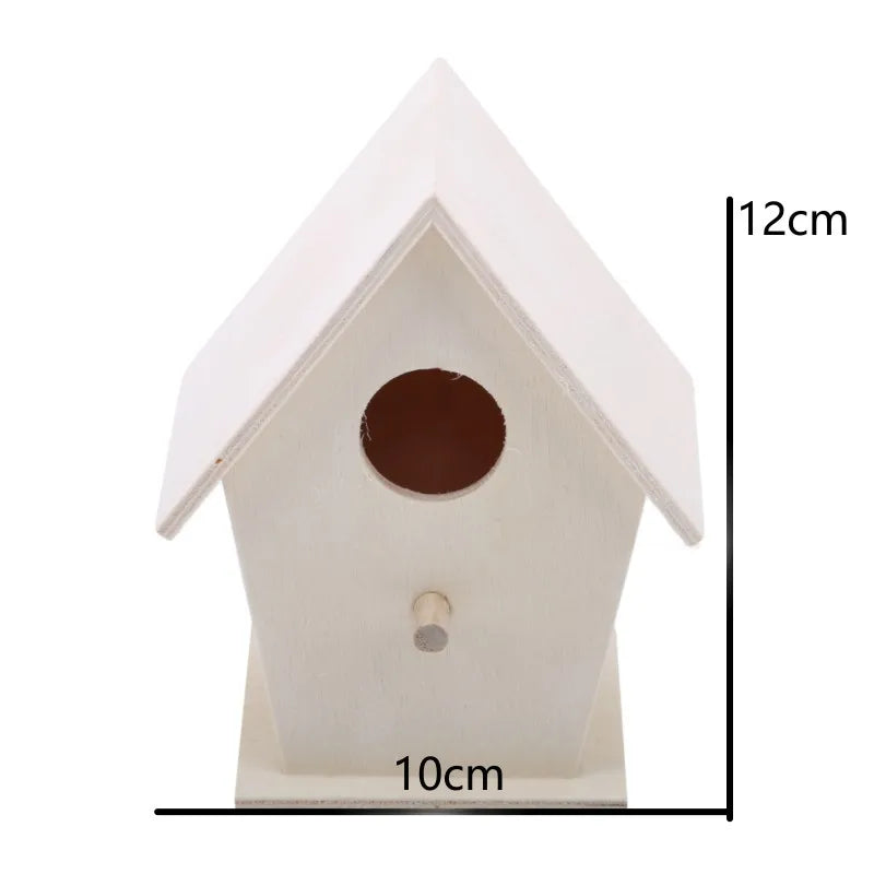 Pet Bird House Parakeet Nest Box Bird House Budgie Wood Breeding