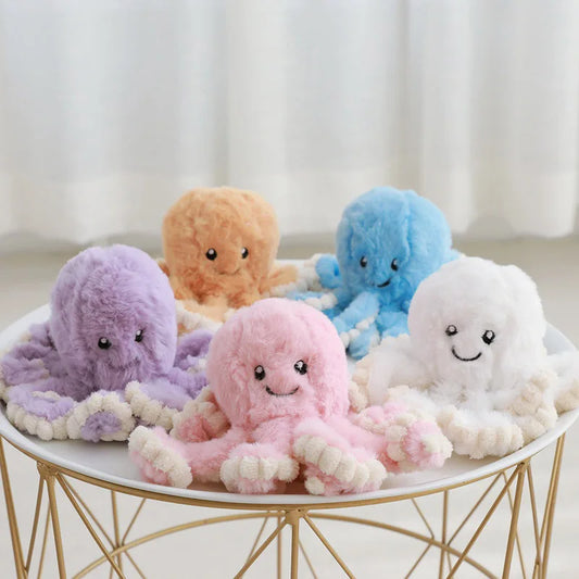 Simulation Octopus Doll Color Plush Toy Ocean Submarine Creature