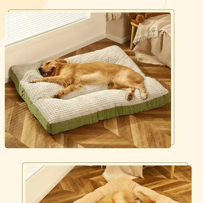 Dogs Sleeping Beds Soft Fleece Pet Blanket Detachable Cat Puppy