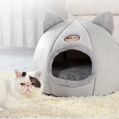 Winter Warm And Cold Proof Cat Bed Cozy Cat Cave Bed Cat T