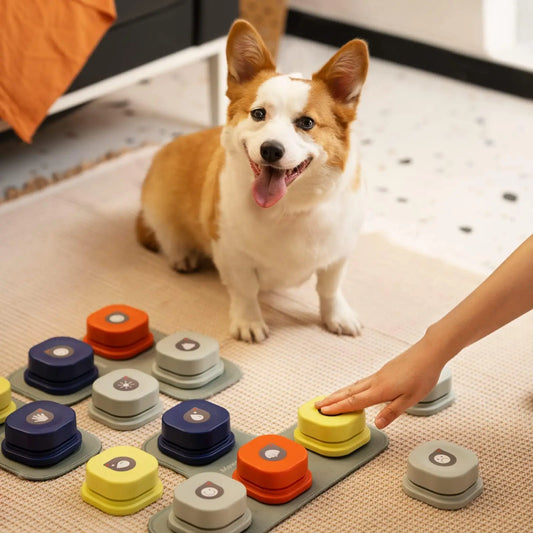 MEWOOFUN Dog Button Record Talking Pet Communication Vocal