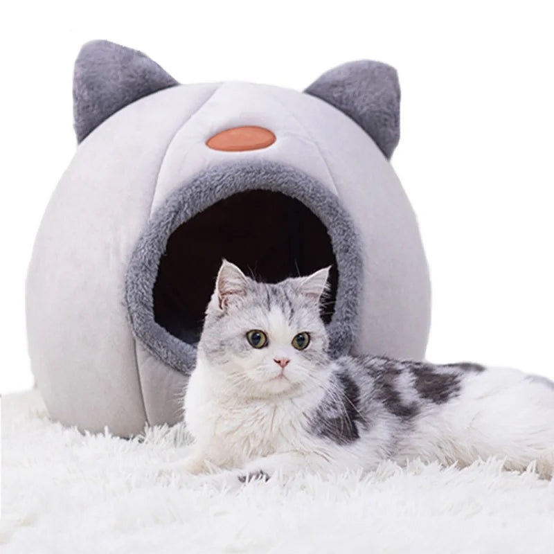 Winter Warm And Cold Proof Cat Bed Cozy Cat Cave Bed Cat T