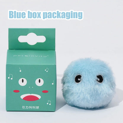 1/3Pcs Interactive Ball Smart Cat Dog Toys Plush Electric Catnip